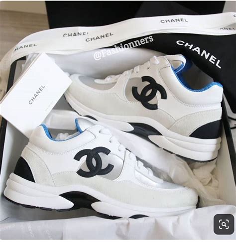 tennis shoes chanel|who what wear Chanel sneakers.